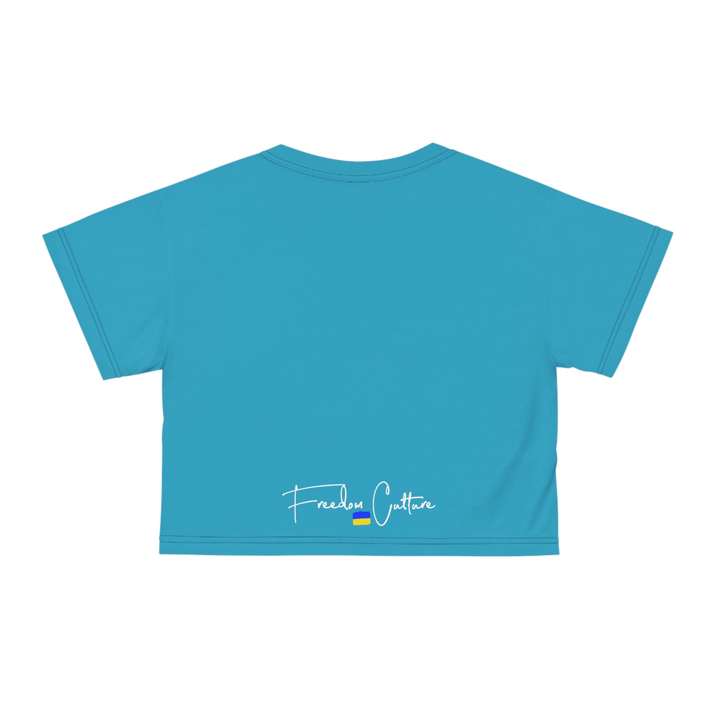 Small D*ck Energy Crop (Turquoise)